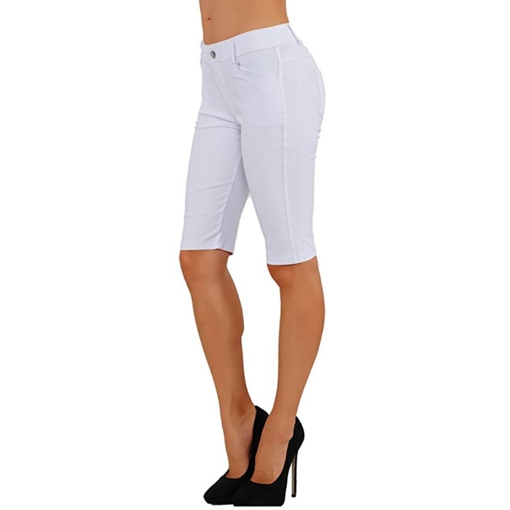 Jean Look Jeggings Slim Fit Pull Up Pants